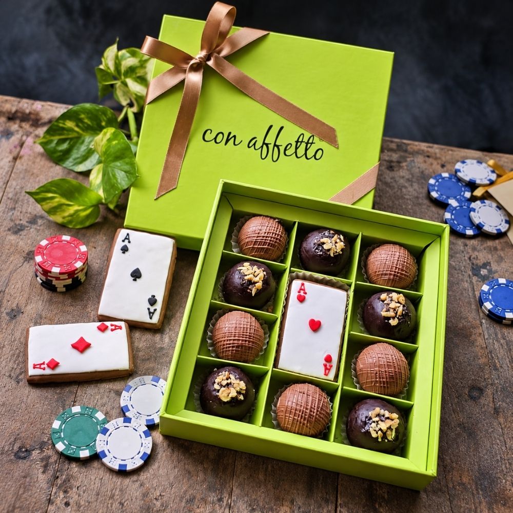 Diwali - Poker Cake Truffles